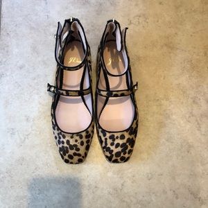JCrew Leopard Shoes 6 1/2 Flats
